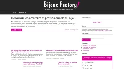 Le blog des créateurs bijoutiers